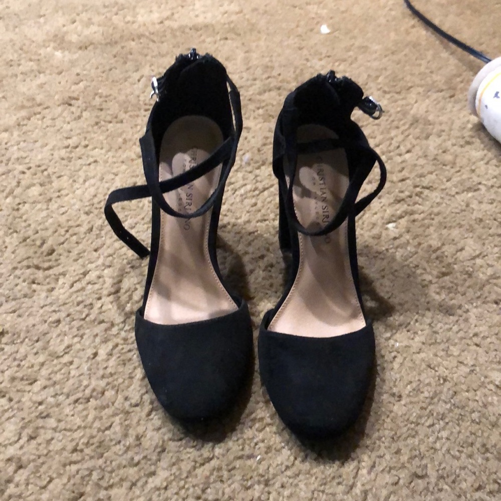 Black heels